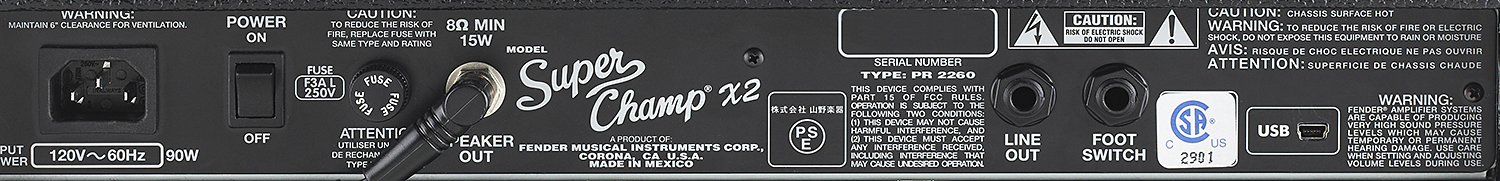 Fender Super Champ X2 Fsr 2014 Cabernet.blues 15w 1x10 Celestion Greenback Wine.red - Combo amplificador para guitarra eléctrica - Variation 2