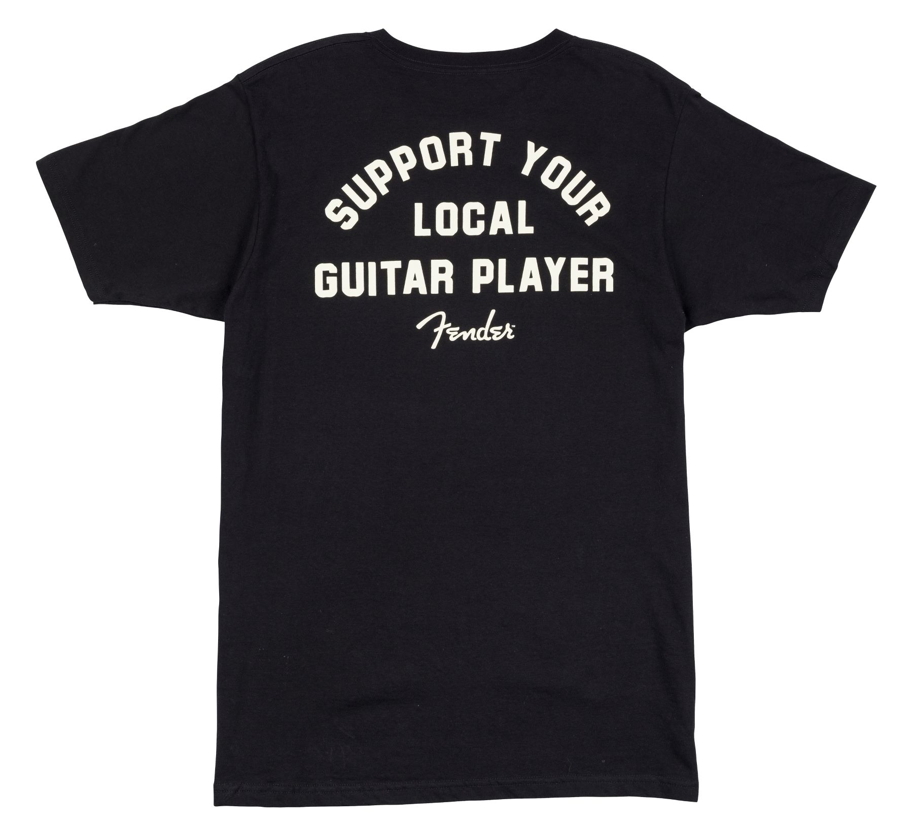 Fender T-shirt « Soutenez Votre Guitariste Local », Noir - M - Camiseta - Variation 1
