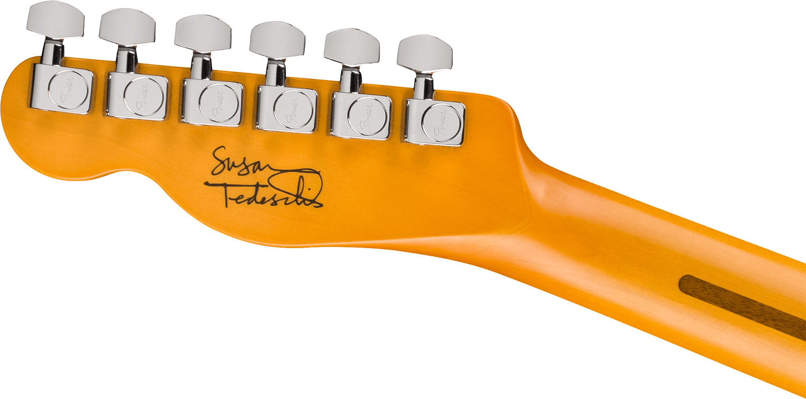 Fender Susan Tedeschi Tele Usa Signature 2s Ht Rw - Aged Caribbean Mist - Guitarra eléctrica con forma de tel - Variation 4