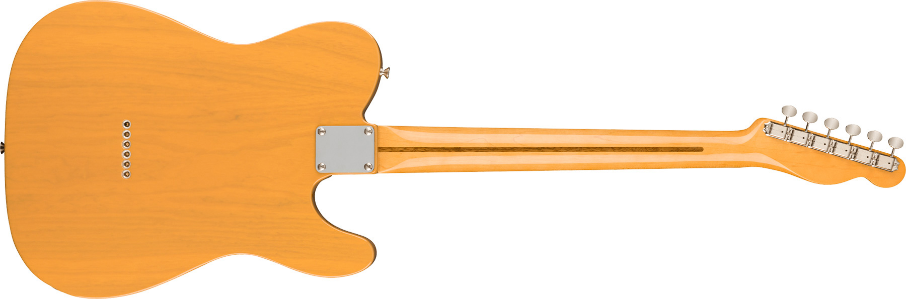 Fender Tele 1951 American Vintage Ii Lh Gaucher 2s Ht Mn - Butterscotch Blonde - Guitarra electrica para zurdos - Variation 1