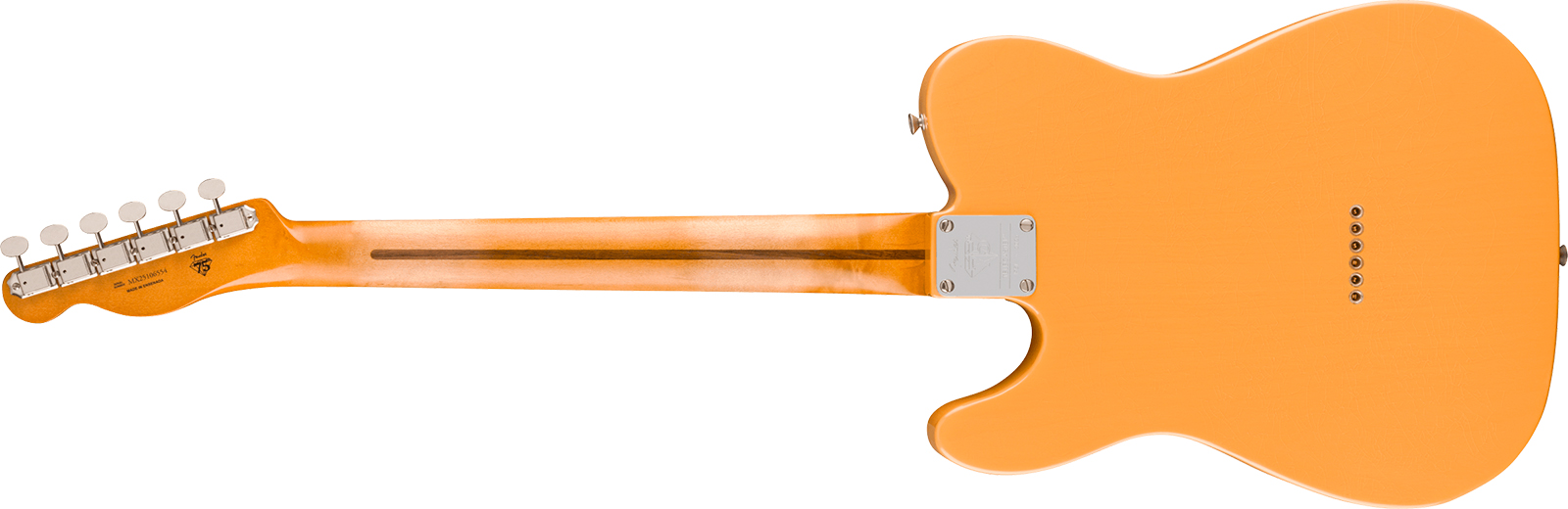 Fender Tele 1951 Vintera Ii Roadworn 75th Ann. Mex 2s Ht Mn - Butterscotch Blonde - Guitarra eléctrica con forma de tel - Variation 2