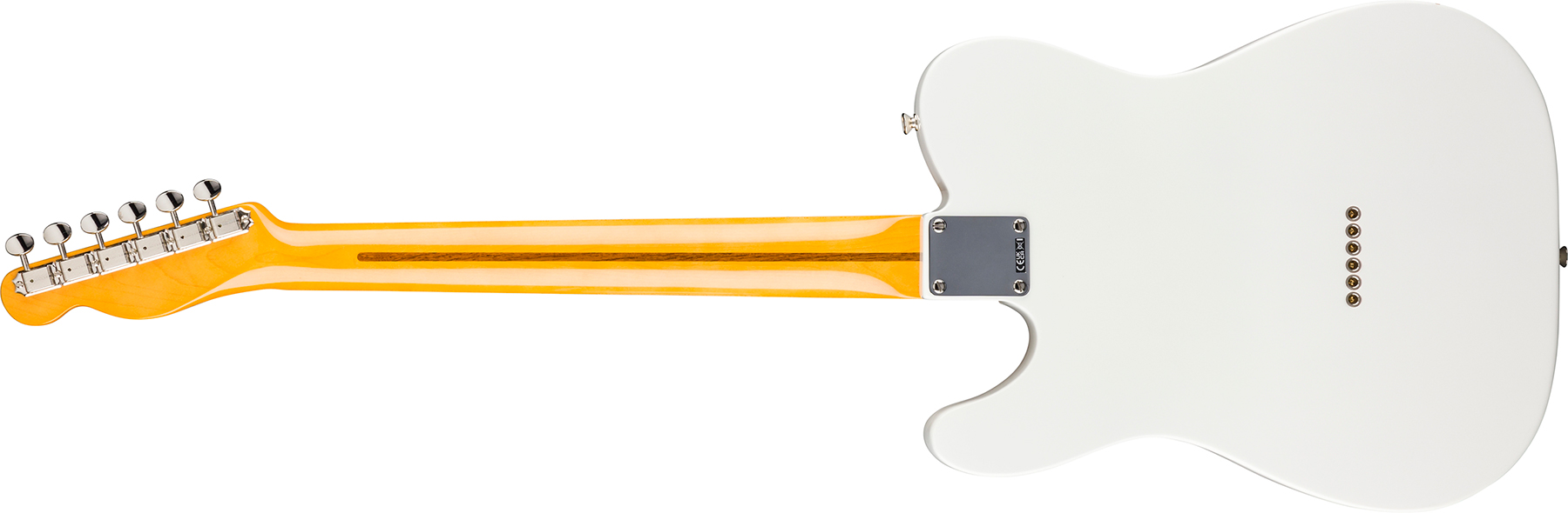 Fender Tele 1952 American Vintage Ii Ltd Usa 2s Ht Mn - Prototype White - Guitarra eléctrica con forma de tel - Variation 1