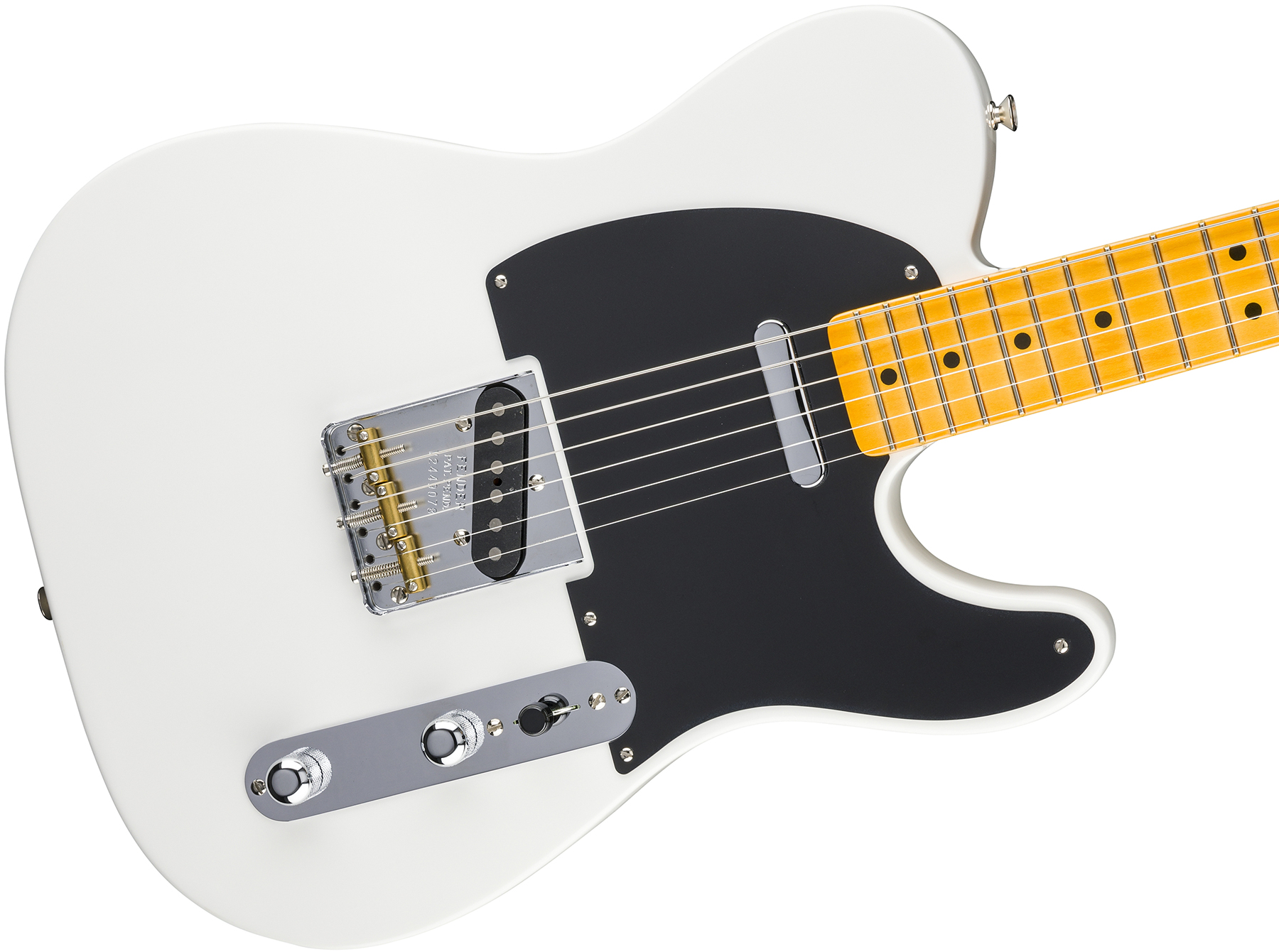Fender Tele 1952 American Vintage Ii Ltd Usa 2s Ht Mn - Prototype White - Guitarra eléctrica con forma de tel - Variation 2