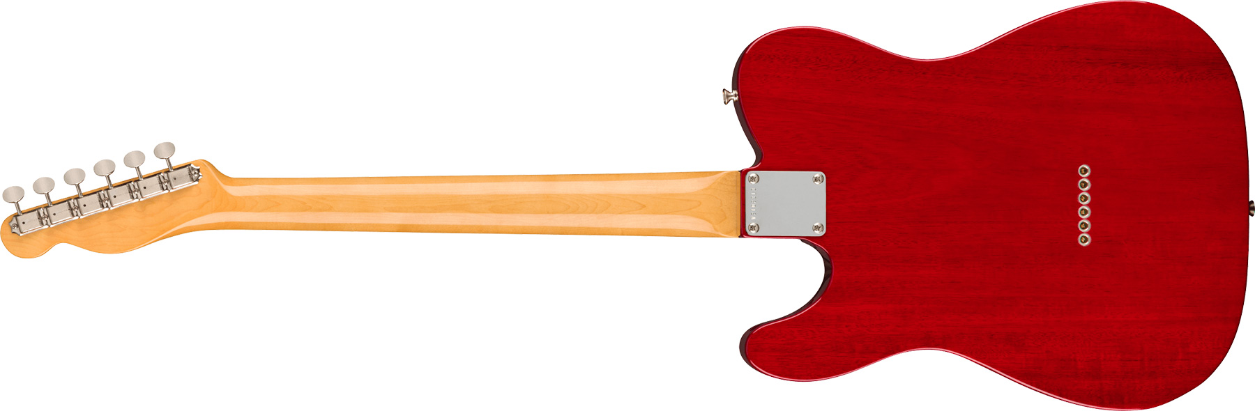 Fender Tele 1963 American Vintage Ii Usa 2s Ht Rw - Crimson Red Transparent - Guitarra eléctrica con forma de tel - Variation 1