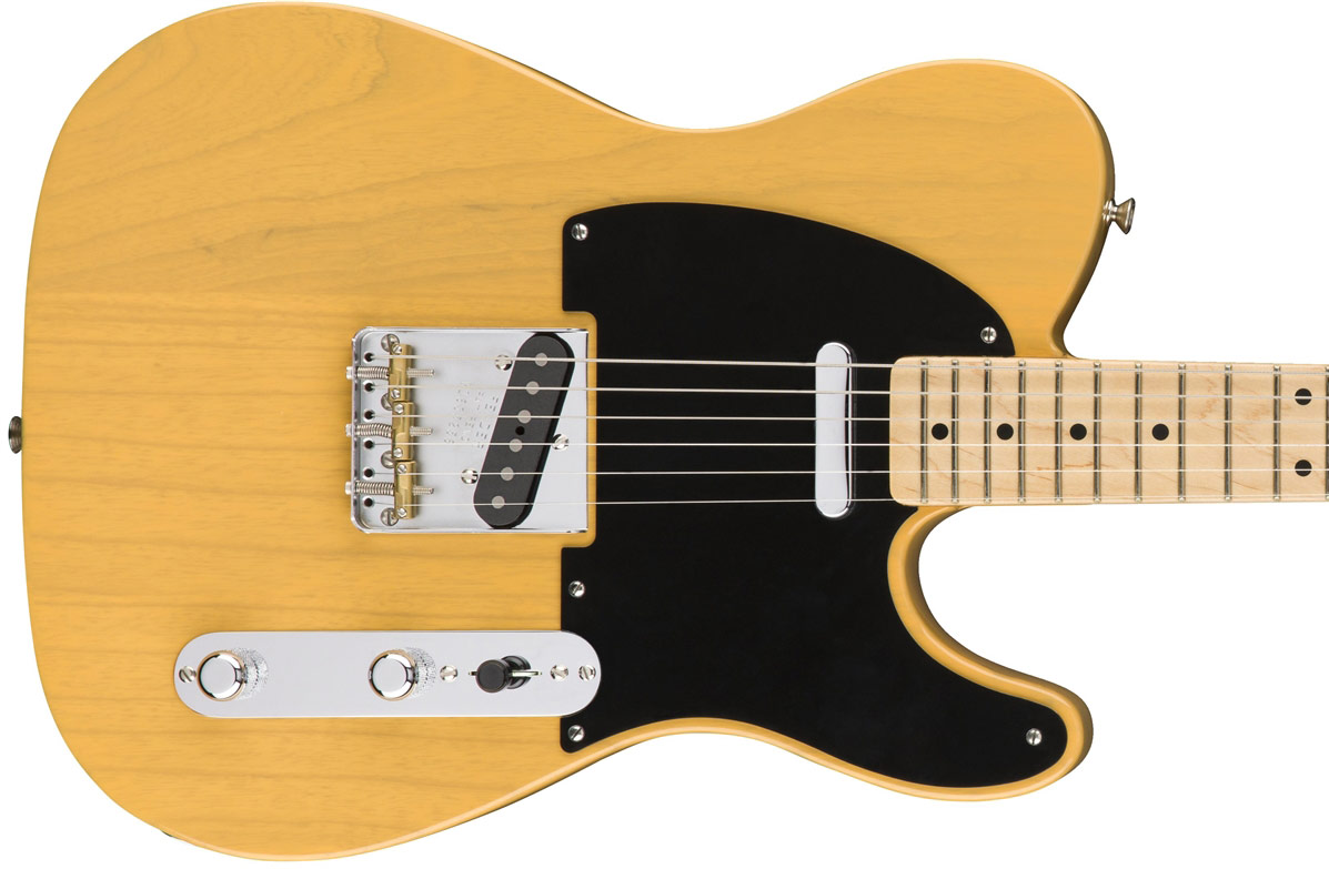 Fender Tele '50s American Original Usa Mn - Butterscotch Blonde - Guitarra eléctrica con forma de tel - Variation 1