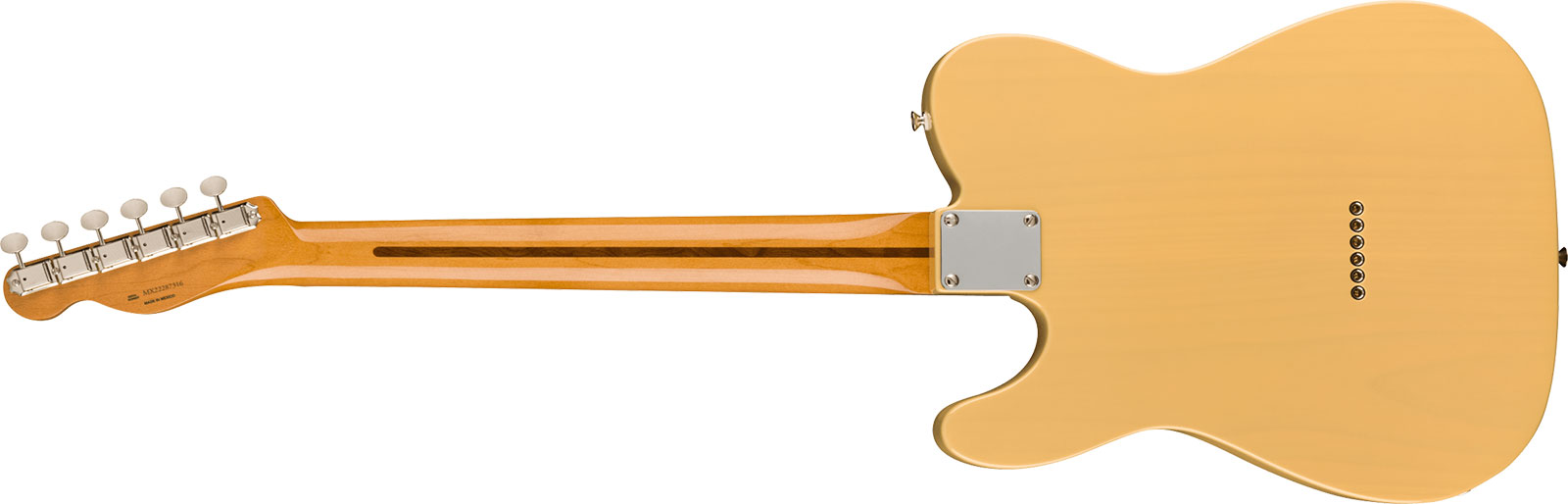 Fender Tele Nocaster 50s Vintera 2 Mex 2s Ht Mn - Blackguard Blonde - Guitarra eléctrica con forma de tel - Variation 1