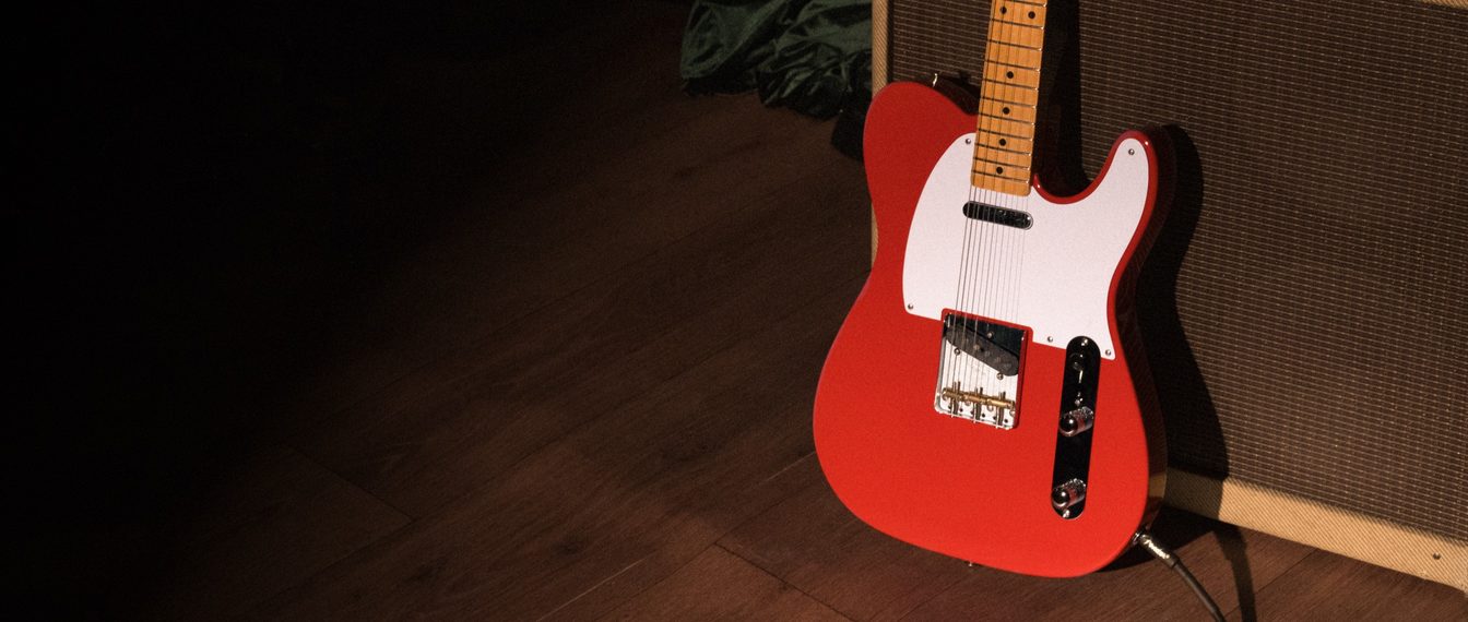 Fender Tele 50s Vintera Vintage Mex Mn - Fiesta Red - Guitarra eléctrica con forma de tel - Variation 5