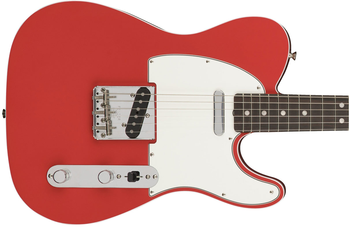 Fender Tele '60s American Original Usa Ss Rw - Fiesta Red - Guitarra eléctrica con forma de tel - Variation 1