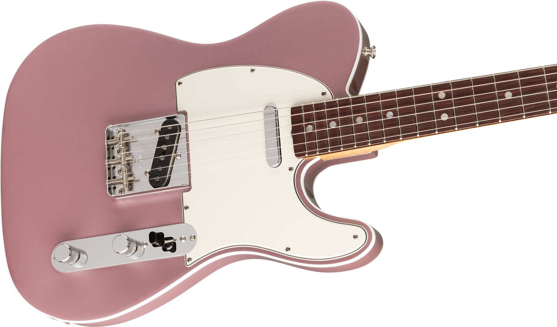 Fender Tele '60s American Original Usa Ss Rw - Burgundy Mist Metallic - Guitarra eléctrica con forma de tel - Variation 2