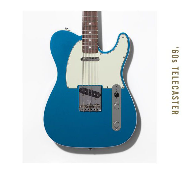Fender Tele '60s American Original Usa Ss Rw - Lake Placid Blue - Guitarra eléctrica con forma de tel - Variation 3