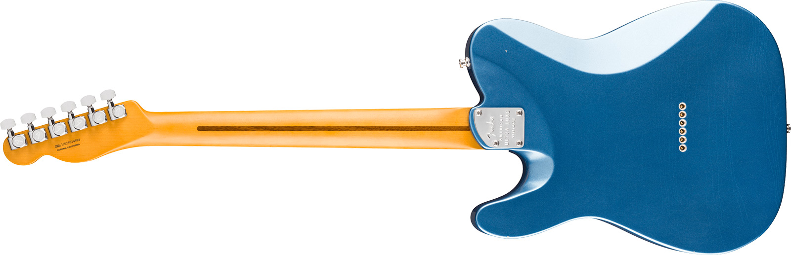 Fender Tele 60s Custom American Ultra Luxe Vintage Usa 2s Ht Rw - Lake Placid Blue - Guitarra eléctrica con forma de tel - Variation 1