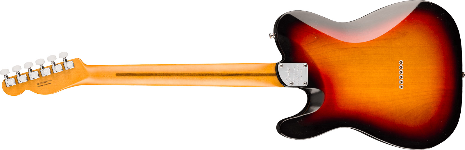 Fender Tele 60s Custom American Ultra Luxe Vintage Usa 2s Ht Rw - 3-color Sunburst - Guitarra eléctrica con forma de tel - Variation 1