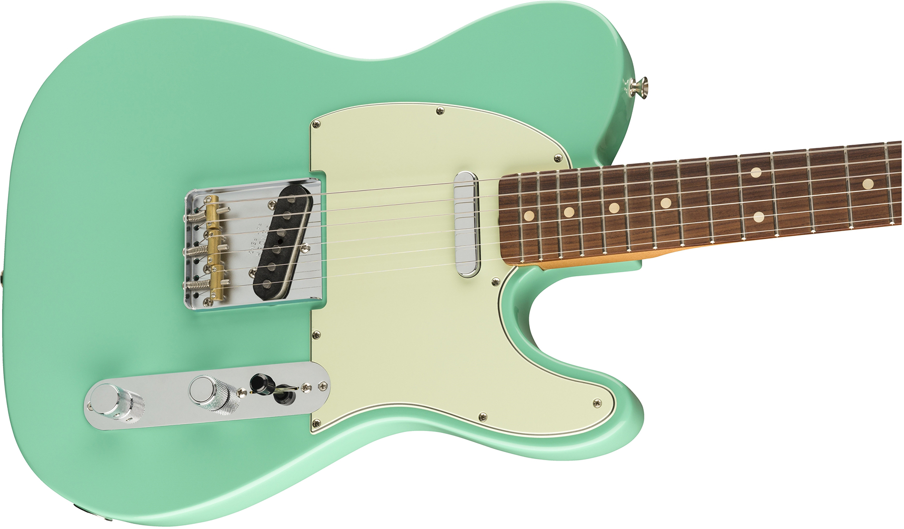 Fender Tele 60s Vintera Modified Mex Pf - Seafoam Green - Guitarra eléctrica con forma de tel - Variation 2