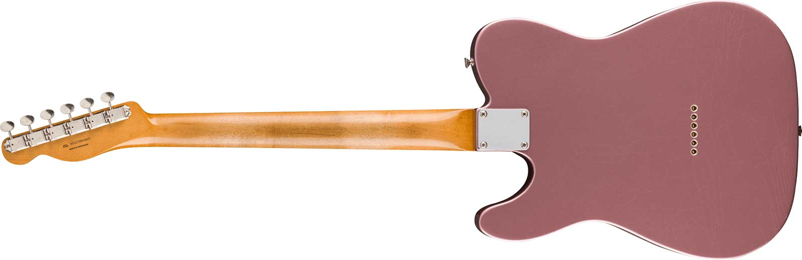Fender Tele 60s Road Worn Vintera 2 Ltd Mex 2s Ht Rw - Burgundy Mist Metallic - Guitarra eléctrica con forma de tel - Variation 1