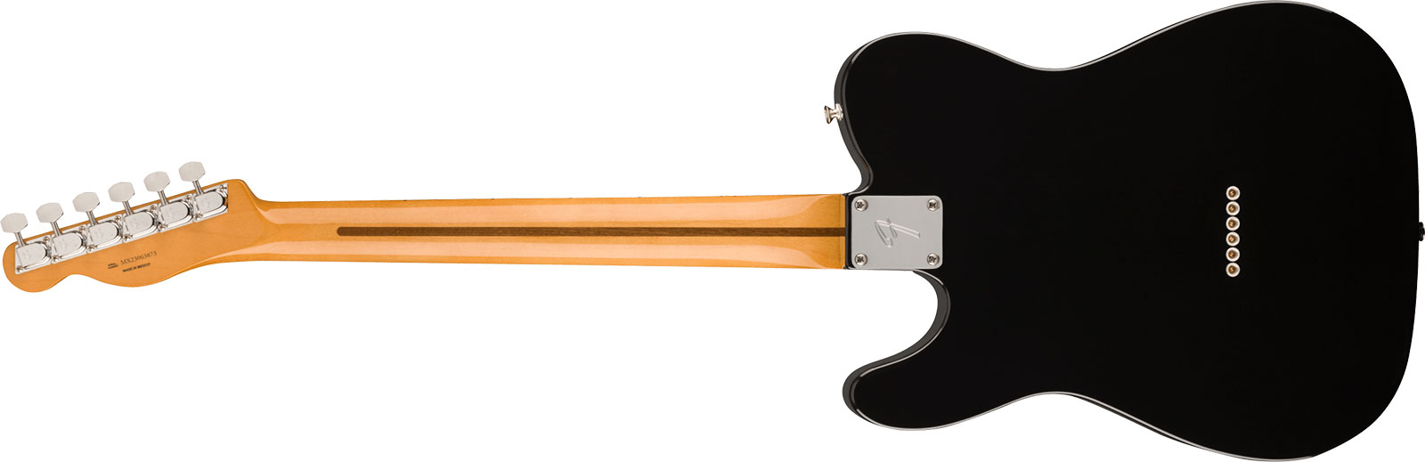 Fender Tele 60s Thinline Vintera 2 Mex 2s Ht Mn - Black - Guitarra eléctrica semi caja - Variation 1