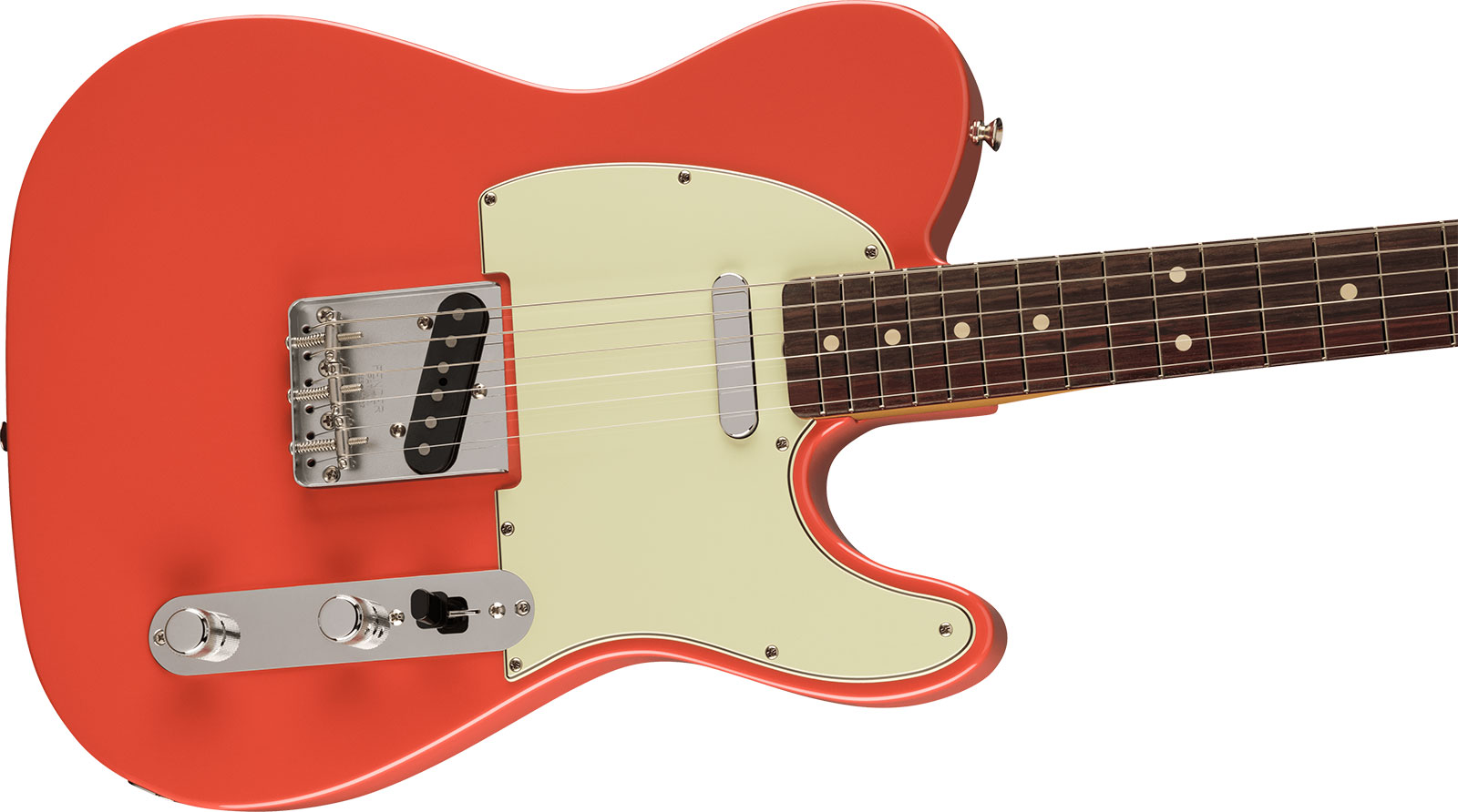 Fender Tele 60s Vintera 2 Mex 2s Ht Rw - Fiesta Red - Guitarra eléctrica con forma de tel - Variation 2