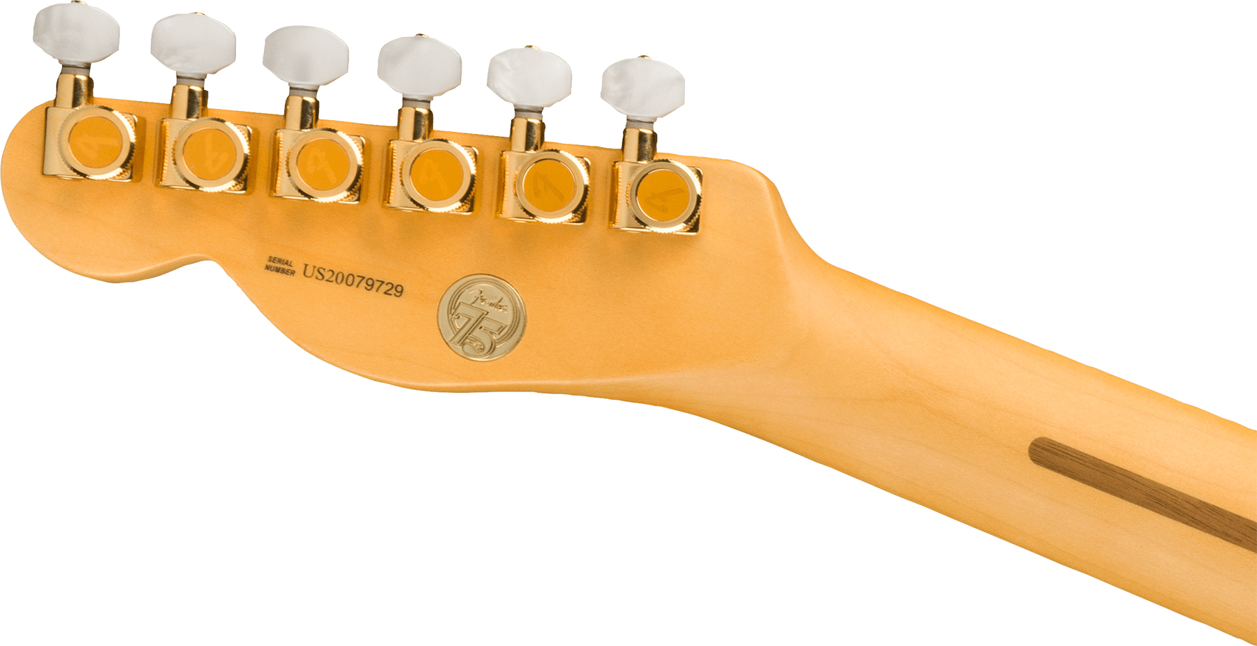 Fender Tele 75th Anniversary Commemorative Ltd Usa Mn +etui - 2-color Bourbon Burst - Guitarra eléctrica con forma de tel - Variation 3