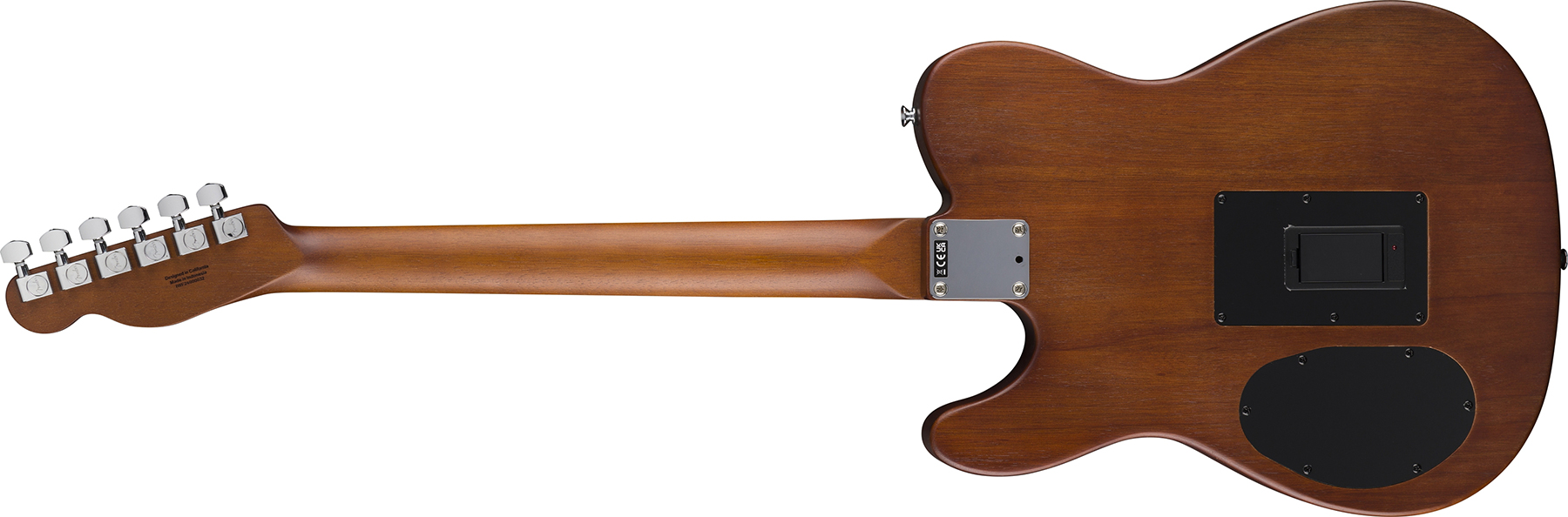Fender Tele Acoustasonic Standard Ind Epicea Nyatoh Rw - Honey Burst - Guitarra folk - Variation 1
