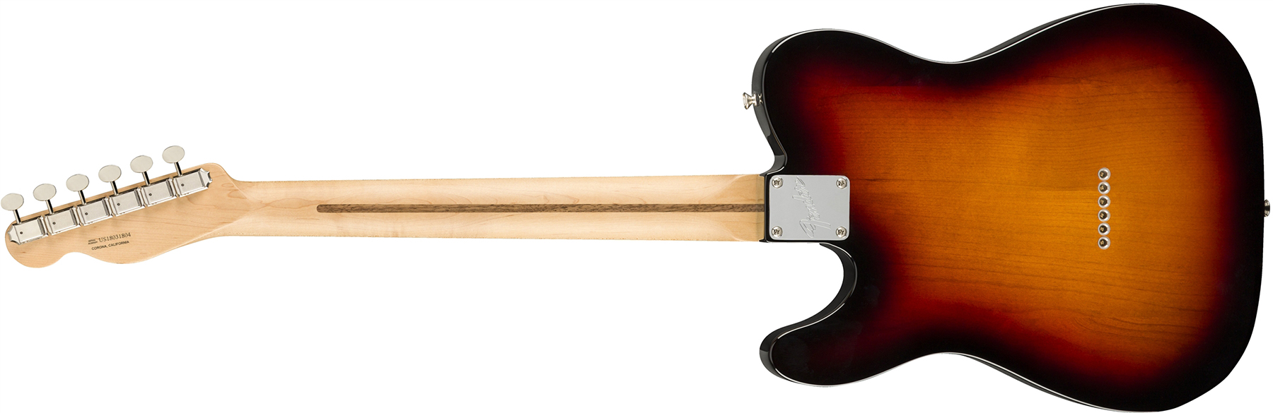 Fender Tele American Performer Hum Usa Sh Mn - 3-color Sunburst - Guitarra eléctrica con forma de tel - Variation 1