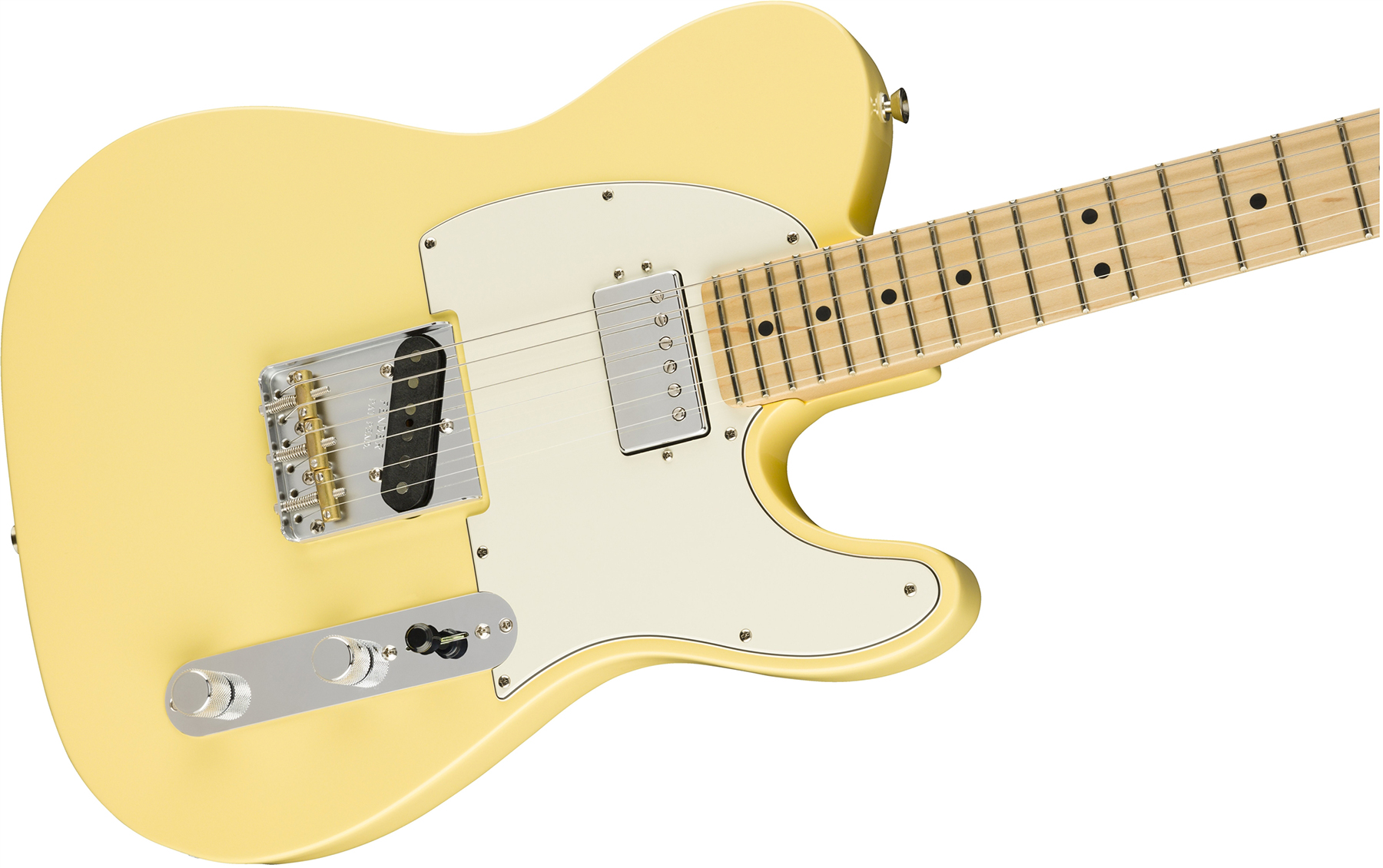 Fender Tele American Performer Hum Usa Sh Mn - Vintage White - Guitarra eléctrica con forma de tel - Variation 2