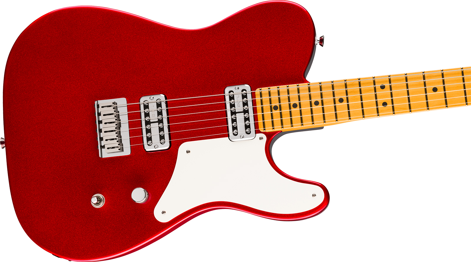 Fender Tele American Pro Classic Cabronita 75th Ann. Usa 2h Ht Mn - Candy Apple Red - Guitarra eléctrica con forma de tel - Variation 3