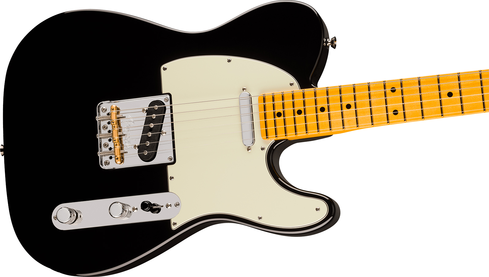 Fender Tele American Pro. Usa  2s Ht Mn - Black - Guitarra eléctrica con forma de tel - Variation 2