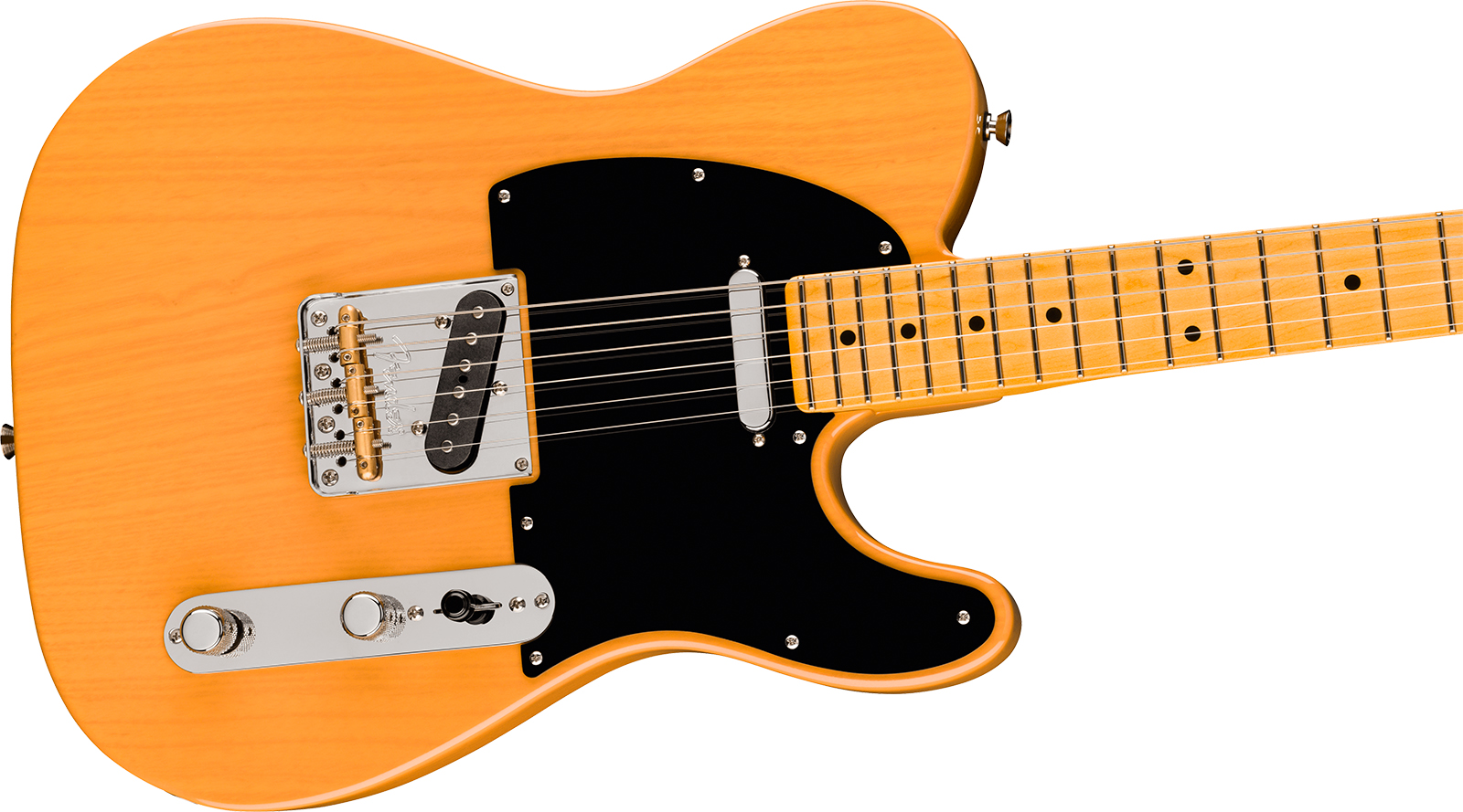 Fender Tele American Pro. Usa  2s Ht Mn - Butterscotch Blonde - Guitarra eléctrica con forma de tel - Variation 2