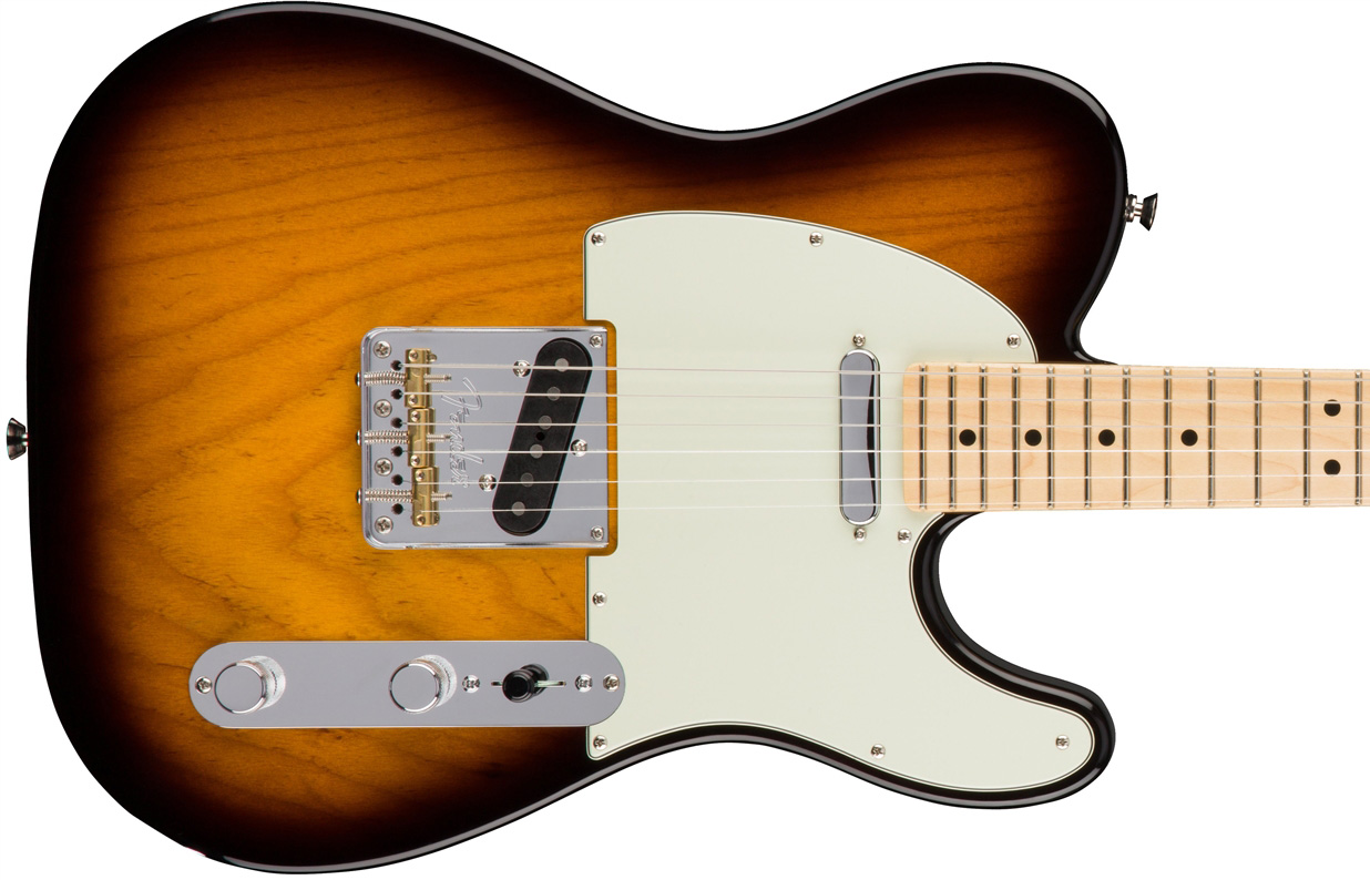 Fender Tele American Professional 2s Usa Mn - 2-color Sunburst - Guitarra eléctrica con forma de tel - Variation 1