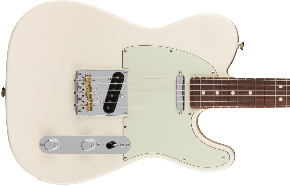 Fender Tele American Professional 2s Usa Rw - Olympic White - Guitarra eléctrica con forma de tel - Variation 1