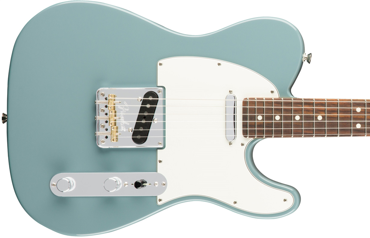 Fender Tele American Professional 2s Usa Rw - Sonic Grey - Guitarra eléctrica con forma de str. - Variation 1