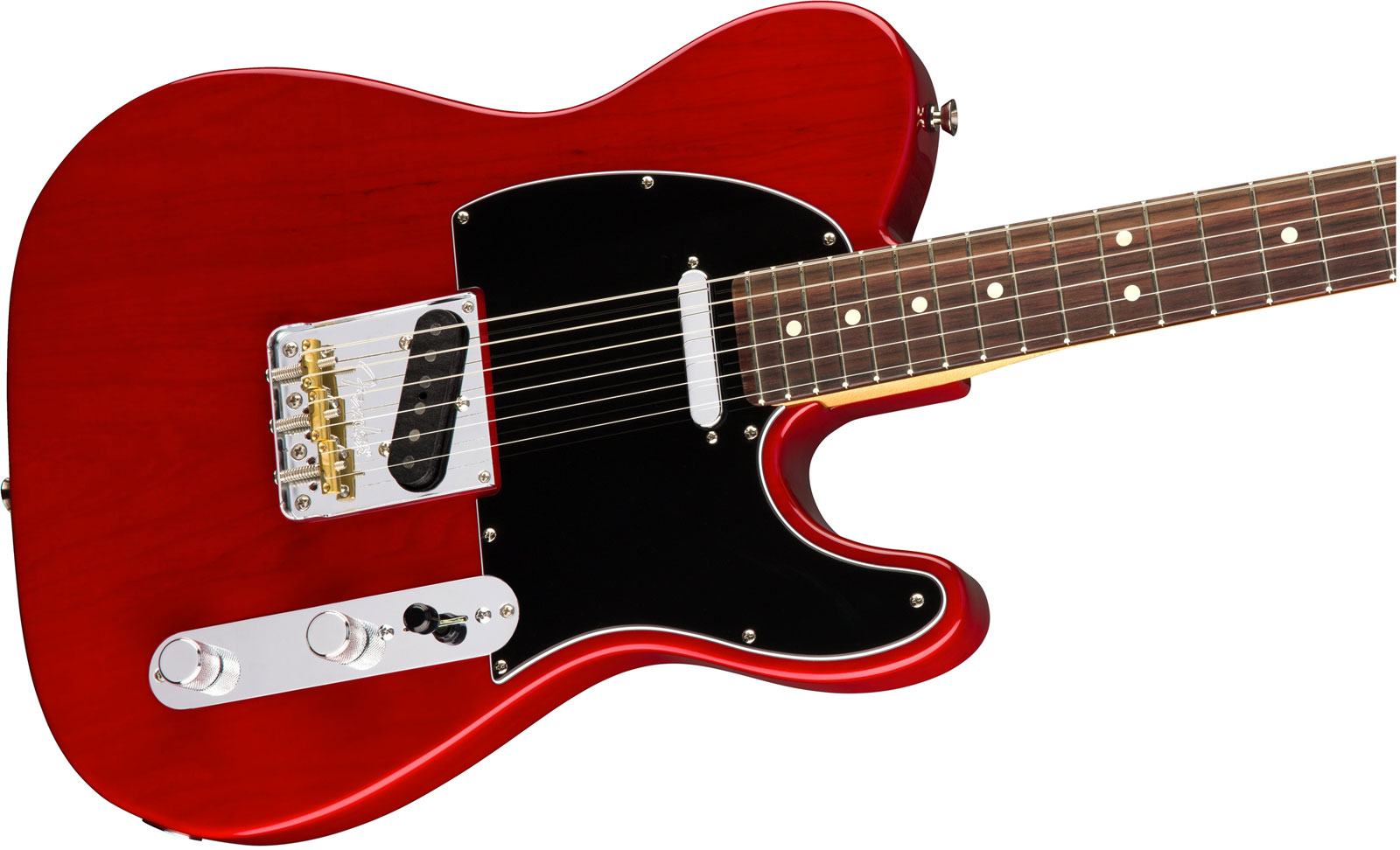 Fender Tele American Professional 2s Usa Rw - Crimson Red Transparent - Guitarra eléctrica con forma de str. - Variation 2