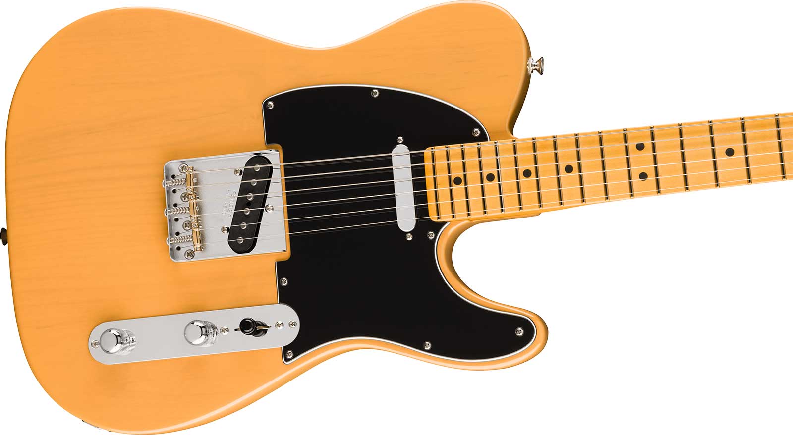 Fender Tele American Professional Classic Usa 2s Ht Mn - Butterscotch Blonde - Guitarra eléctrica con forma de tel - Variation 2
