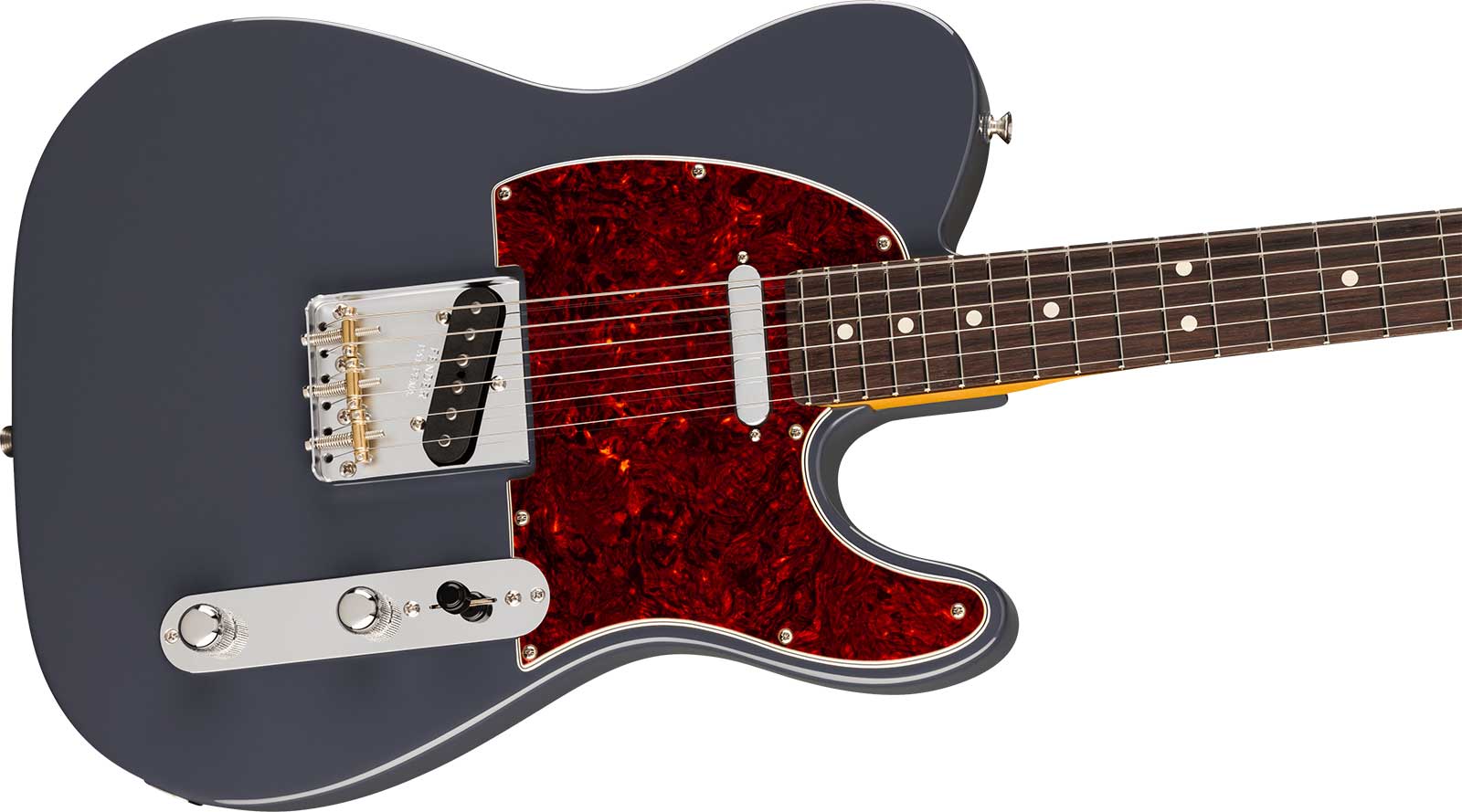 Fender Tele American Professional Classic Usa 2s Ht Rw - Faded Black - Guitarra eléctrica con forma de tel - Variation 2