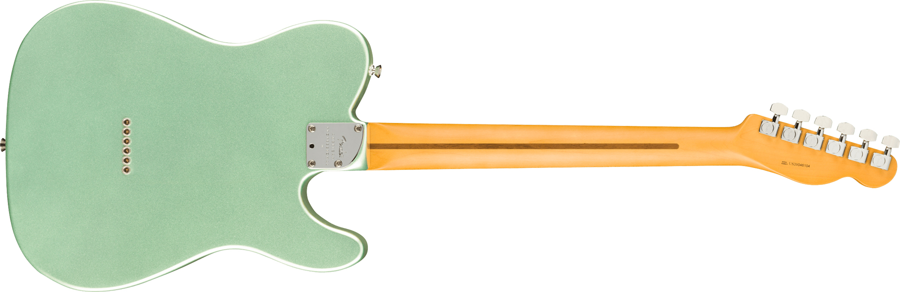 Fender Tele American Professional Ii Lh Gaucher Usa Mn - Mystic Surf Green - Guitarra electrica para zurdos - Variation 1