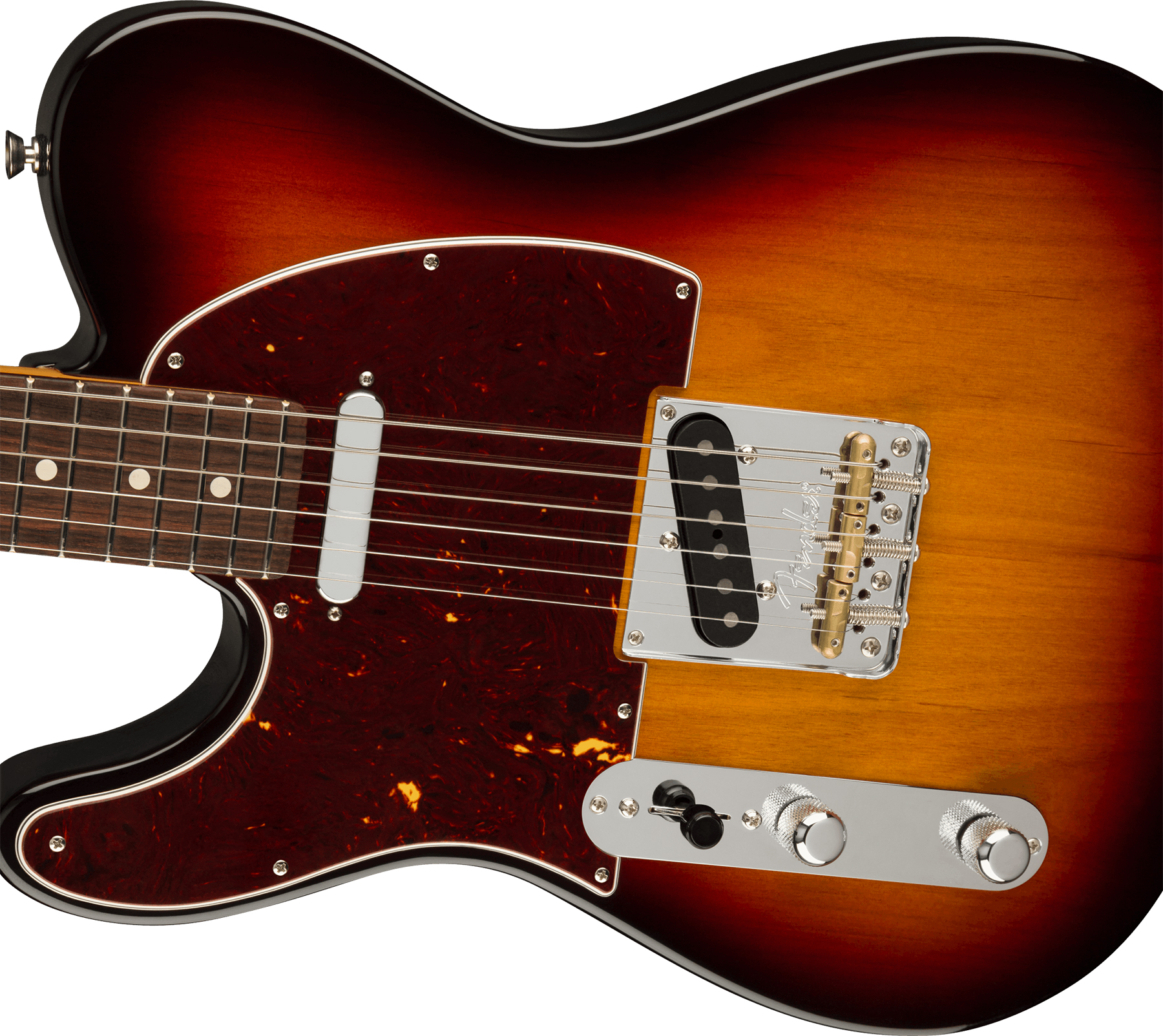 Fender Tele American Professional Ii Lh Gaucher Usa Rw - 3-color Sunburst - Guitarra electrica para zurdos - Variation 2