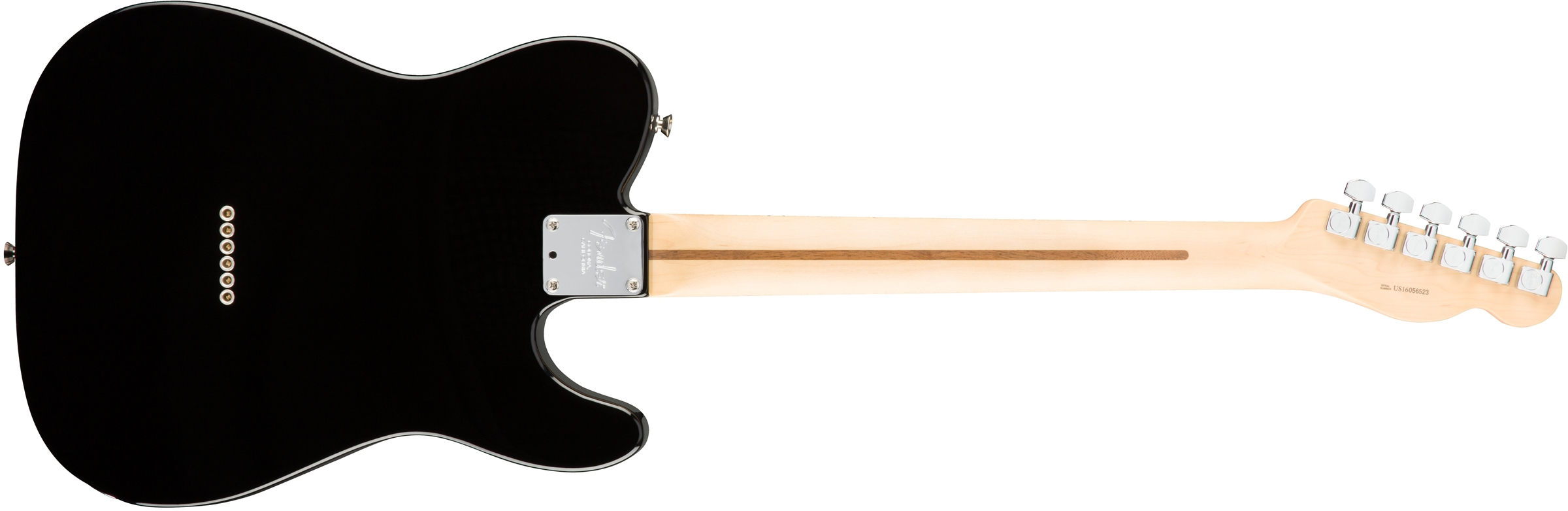 Fender Tele American Professional Lh Usa Gaucher 2s Mn - Black - Guitarra electrica para zurdos - Variation 1