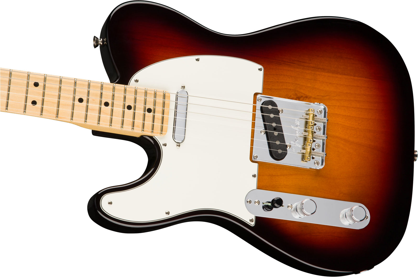 Fender Tele American Professional Lh Usa Gaucher 2s Mn - 3-color Sunburst - Guitarra electrica para zurdos - Variation 2