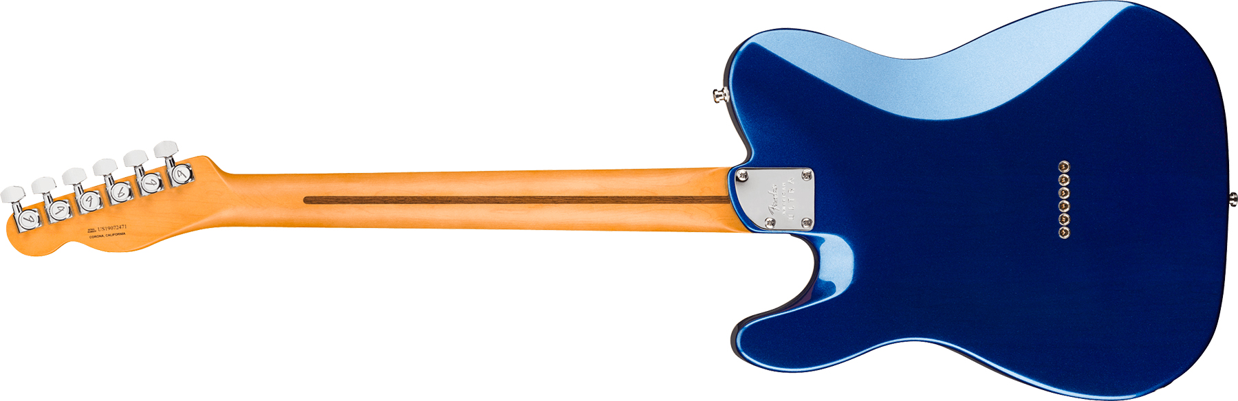 Fender Tele American Ultra 2019 Usa Mn - Cobra Blue - Guitarra eléctrica con forma de tel - Variation 1