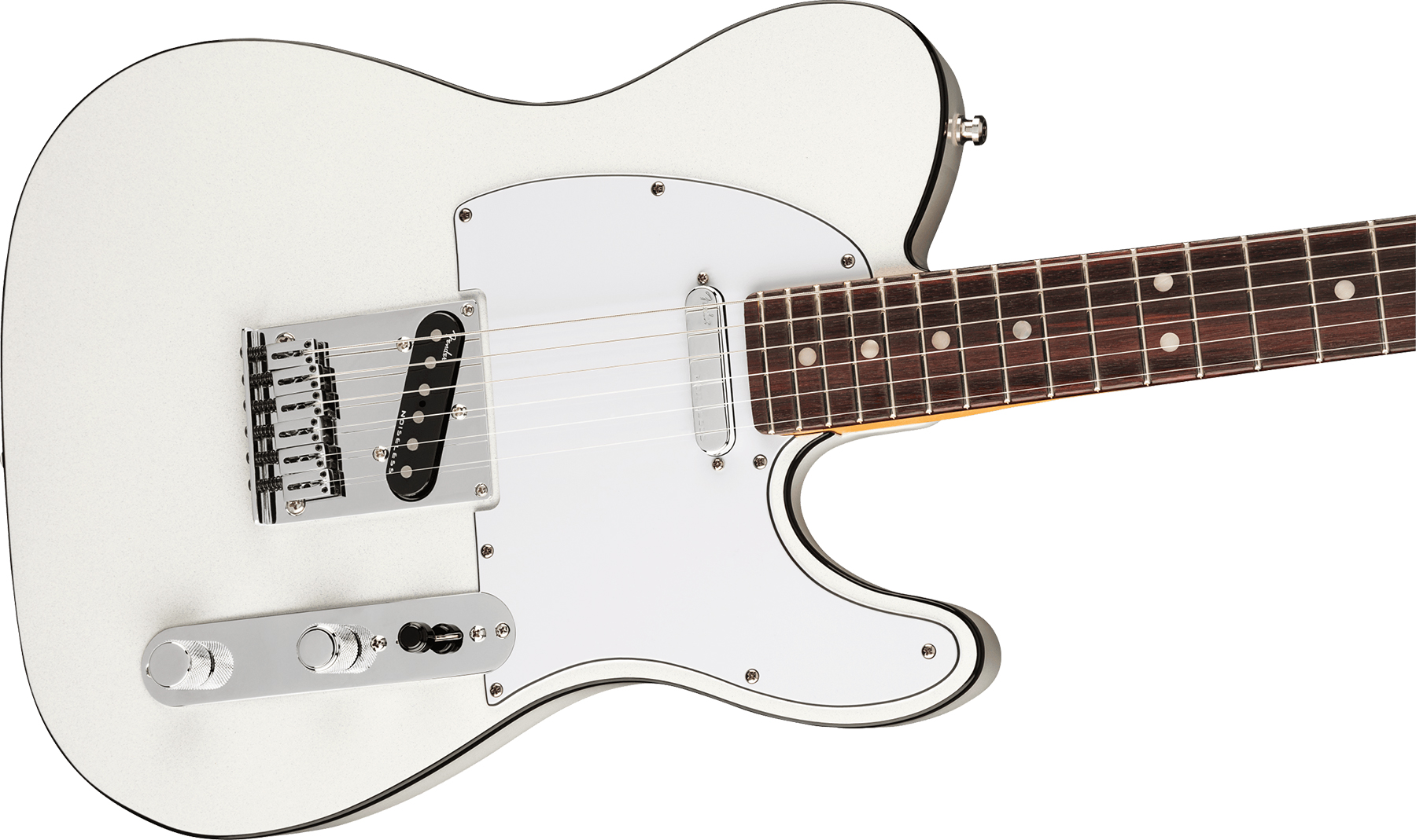 Fender Tele American Ultra 2019 Usa Rw - Arctic Pearl - Guitarra eléctrica con forma de tel - Variation 2