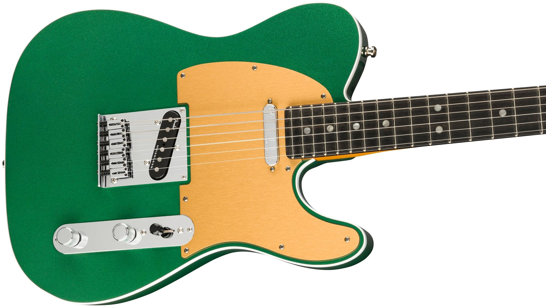 Fender Tele American Ultra Fsr Ltd Usa 2s Ht Eb - Mystic Pine Green - Guitarra eléctrica con forma de tel - Variation 2