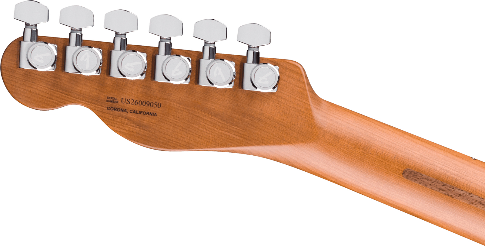 Fender Tele American Ultra Ii Ltd Usa 3s Custom Shop Ht Mn - Natural - Guitarra eléctrica con forma de tel - Variation 4