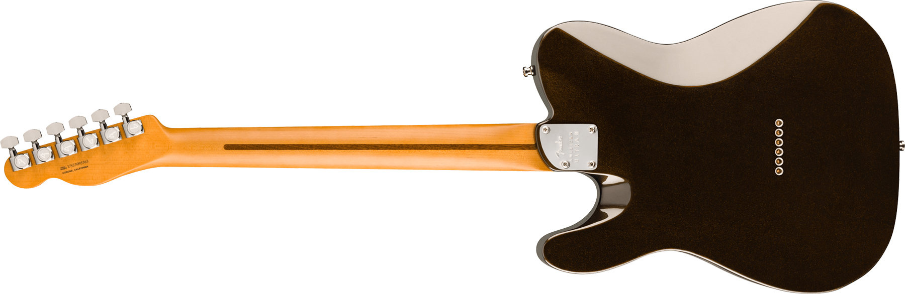 Fender Tele American Ultra Ii Usa 2s Ht Eb - Texas Tea - Guitarra eléctrica con forma de str. - Variation 1