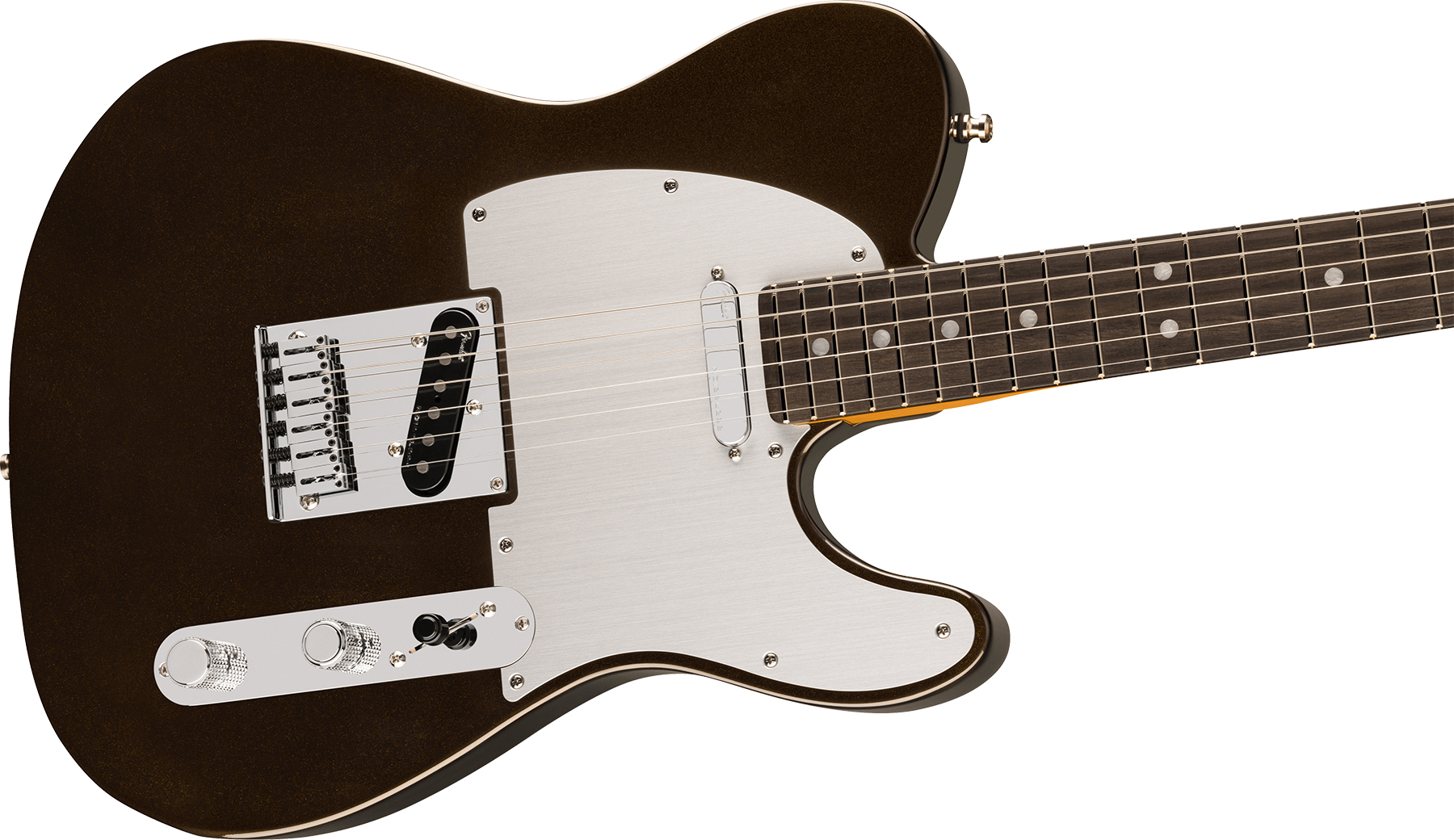Fender Tele American Ultra Ii Usa 2s Ht Eb - Texas Tea - Guitarra eléctrica con forma de str. - Variation 2