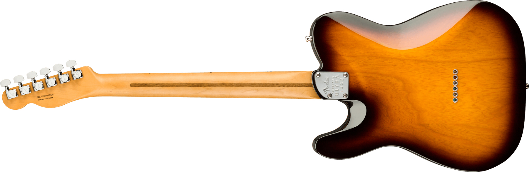Fender Tele American Ultra Luxe Usa Mn +etui - 2-color Sunburst - Guitarra eléctrica con forma de tel - Variation 1