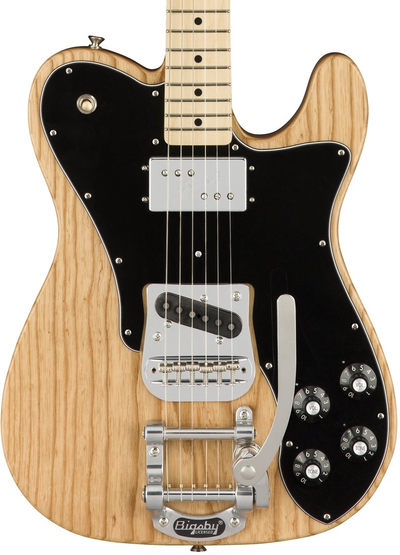 Fender Tele Custom 72 Bigsby Classic Ltd Mex Sh Mn - Natural - Guitarra eléctrica con forma de tel - Variation 2
