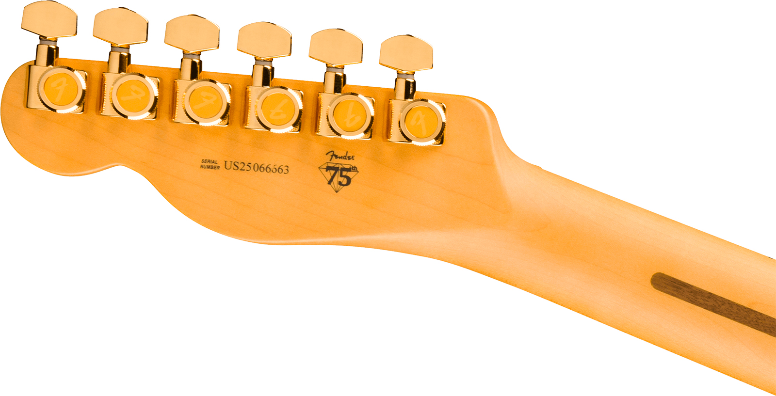 Fender Tele Custom American Pro Ii 75th Ann. Usa 2s Ht Mn - 2-color Sunburst - Guitarra eléctrica con forma de tel - Variation 4