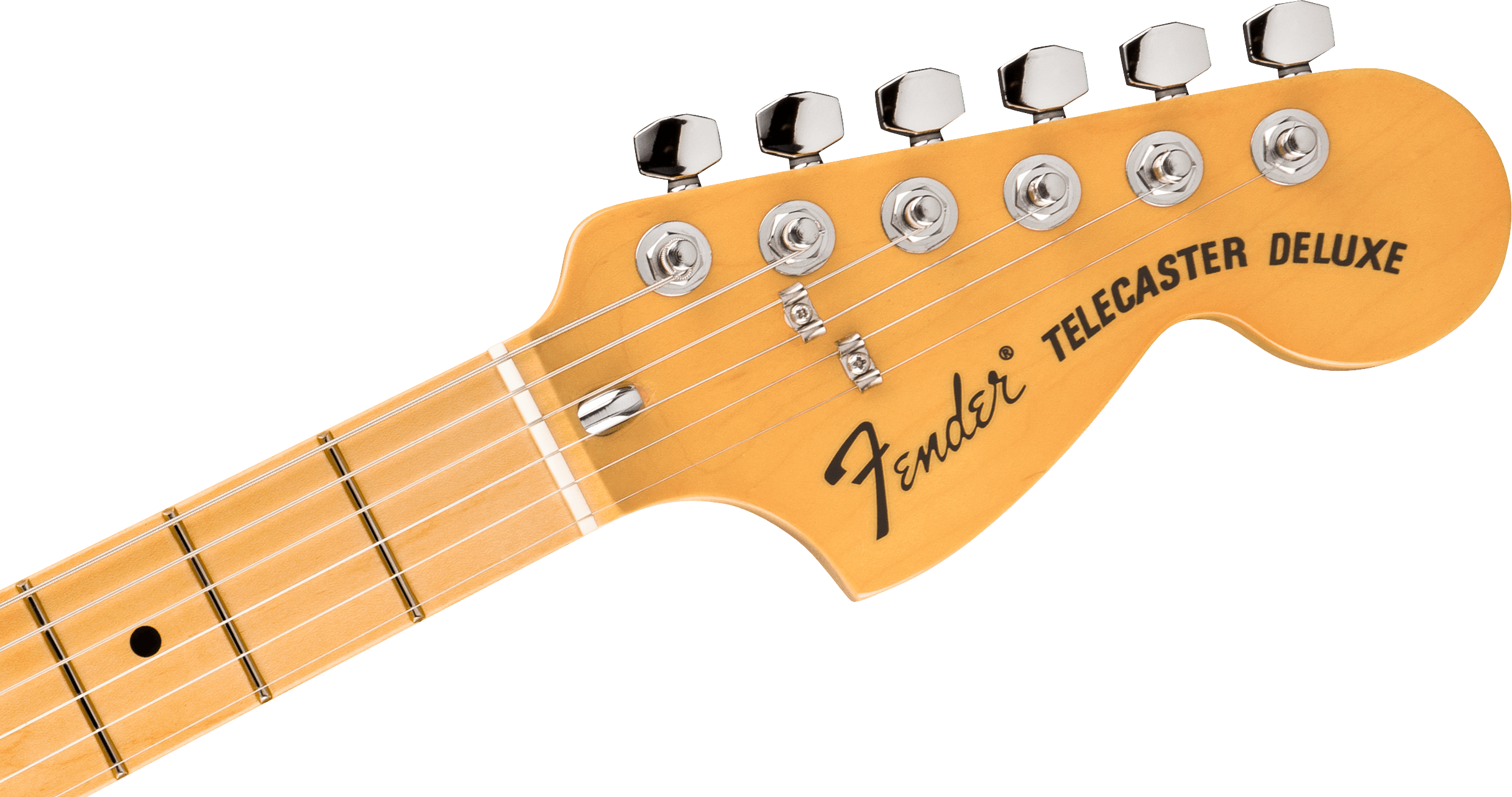 Fender Tele Deluxe 1975 American Vintage Ii Usa 2h Ht Mn - Vintage Blonde - Guitarra eléctrica con forma de tel - Variation 2