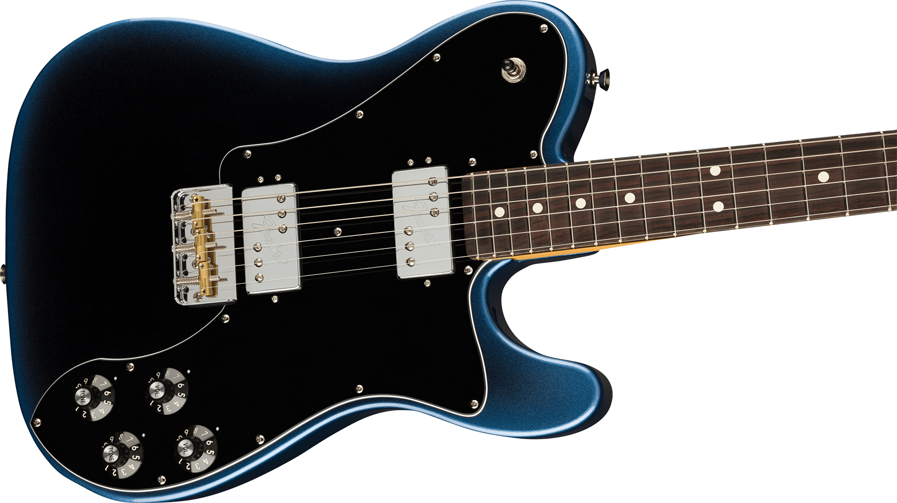 Fender Tele Deluxe American Professional Ii Usa Rw - Dark Night - Guitarra eléctrica con forma de tel - Variation 2