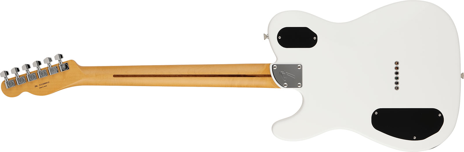 Fender Tele Elemental Mij Jap 2h Ht Rw - Nimbus White - Guitarra eléctrica con forma de tel - Variation 1