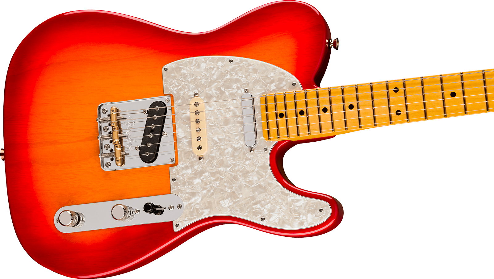 Fender Tele Hot Shot American Pro. Usa  2s Ht Mn - Aged Cherry Burst - Guitarra eléctrica con forma de tel - Variation 2